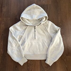 Gray Zip-Up Hoodie